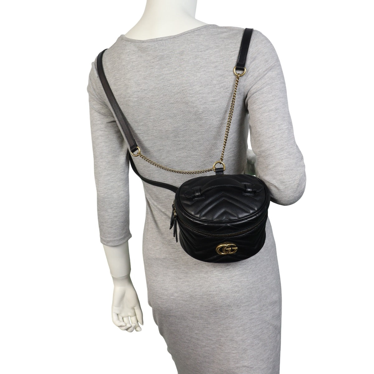 Gucci GG Marmont Vanity Backpack Mini