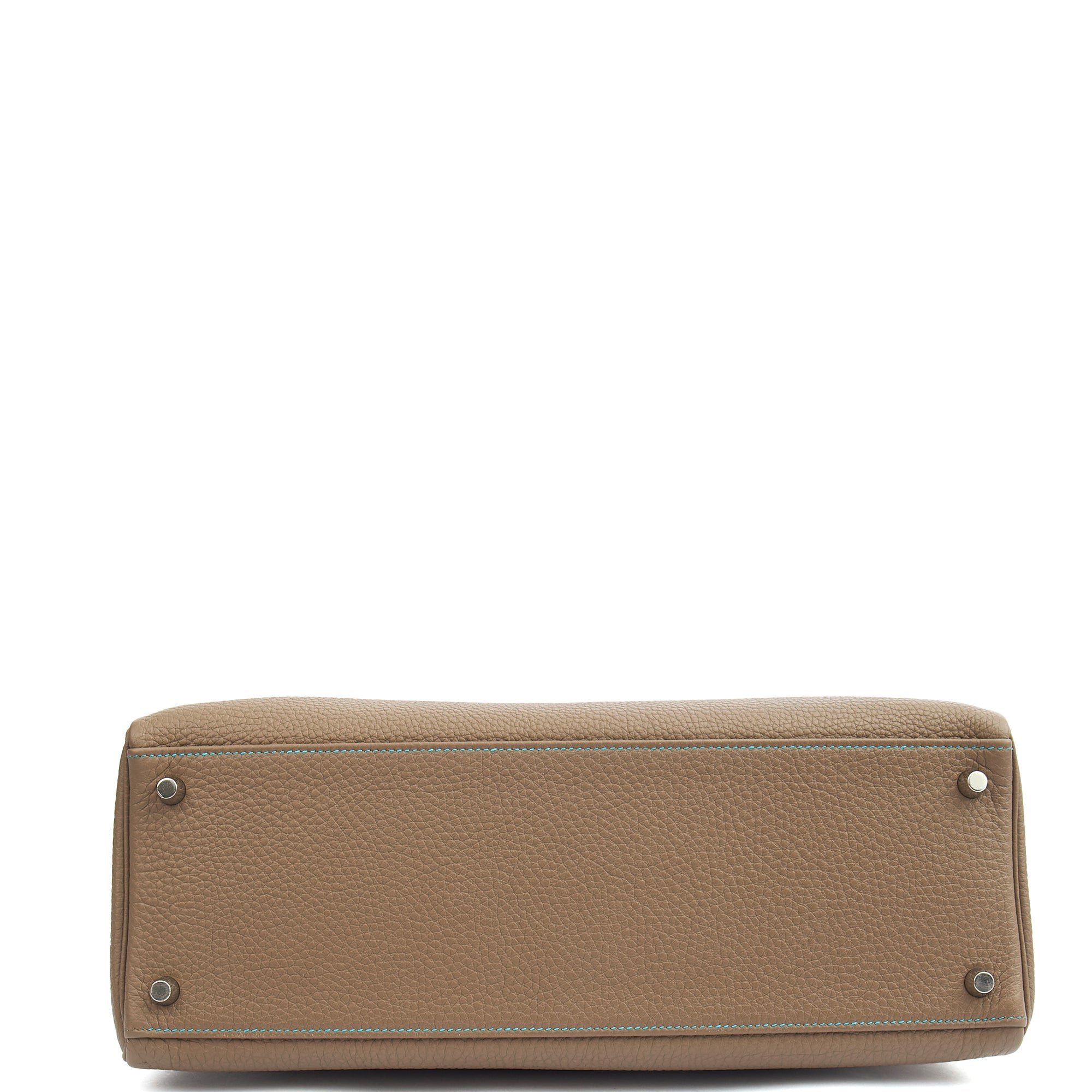 Hermes Top Handle Kelly 35 in Etain, Togo Leather