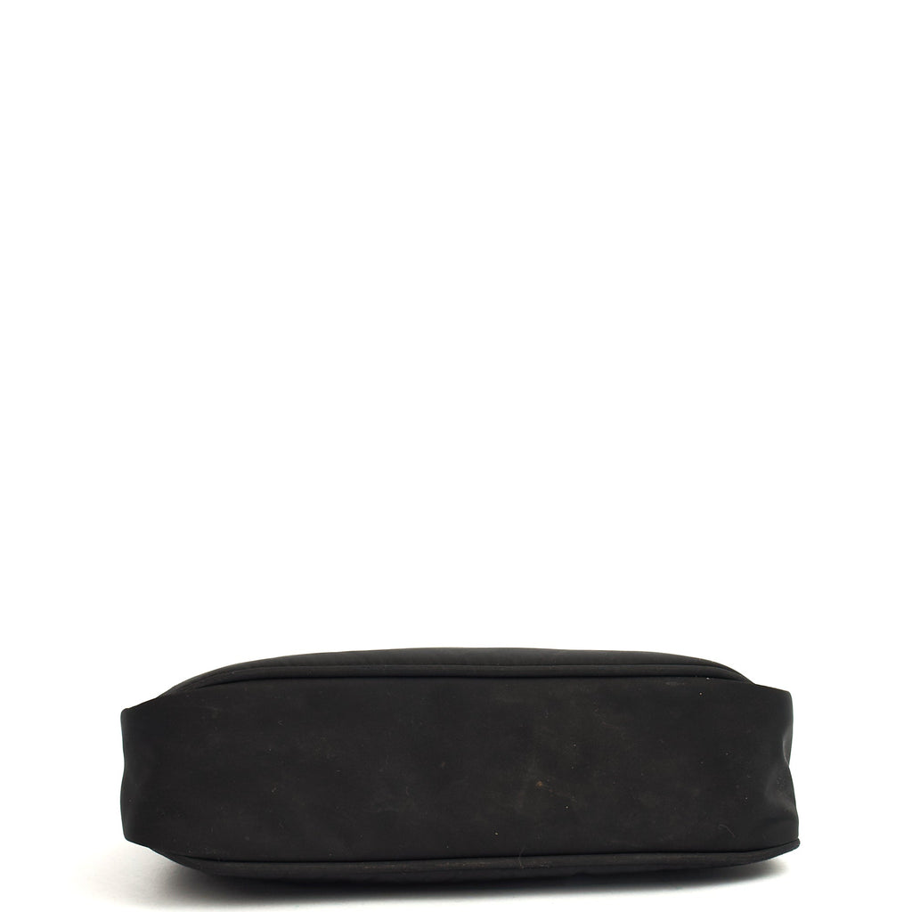 Prada Shoulder Bag Re-Edition 2000 Terry Mini Bag in Black, Nylon