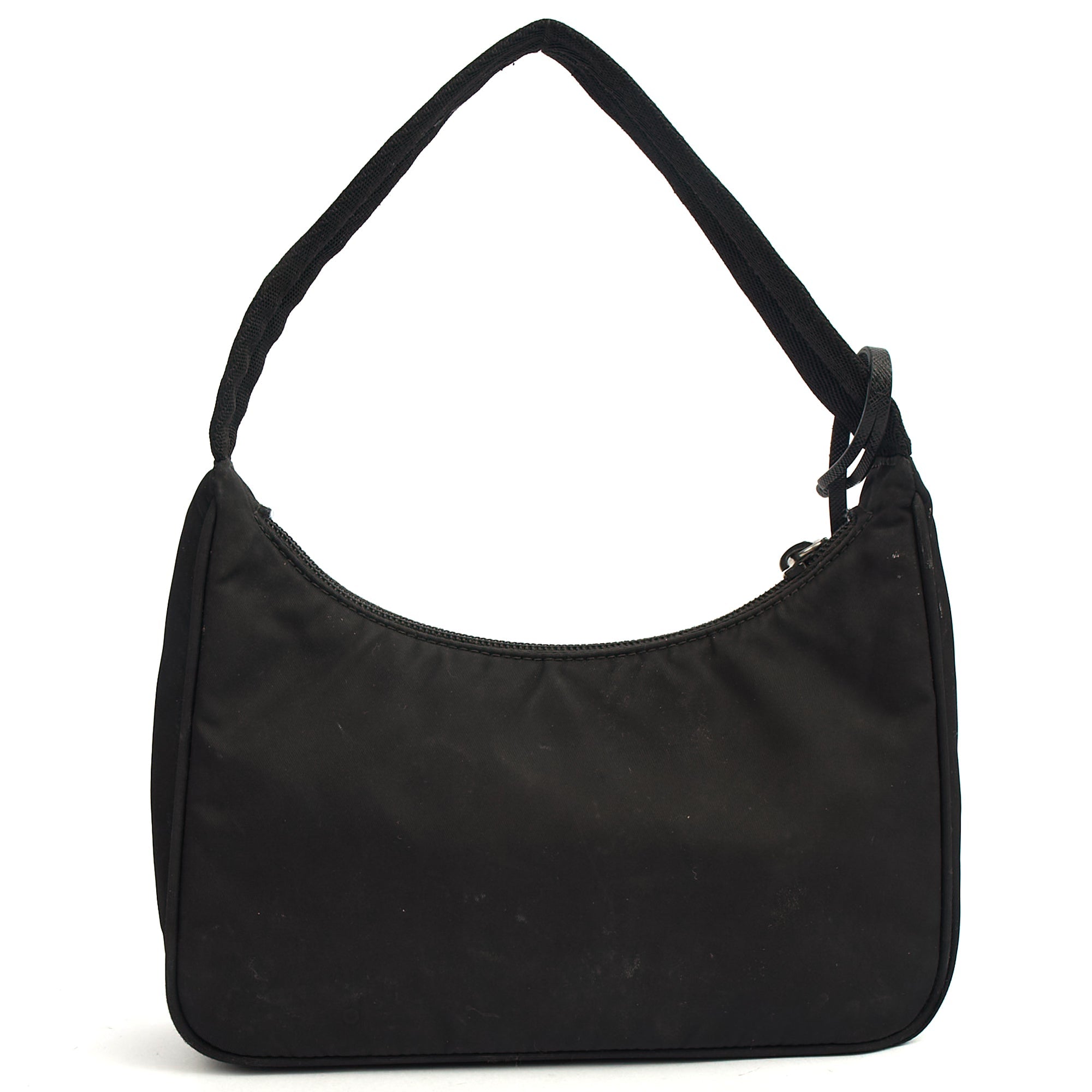 Prada Shoulder Bag Re-Edition 2000 Terry Mini Bag in Black, Nylon