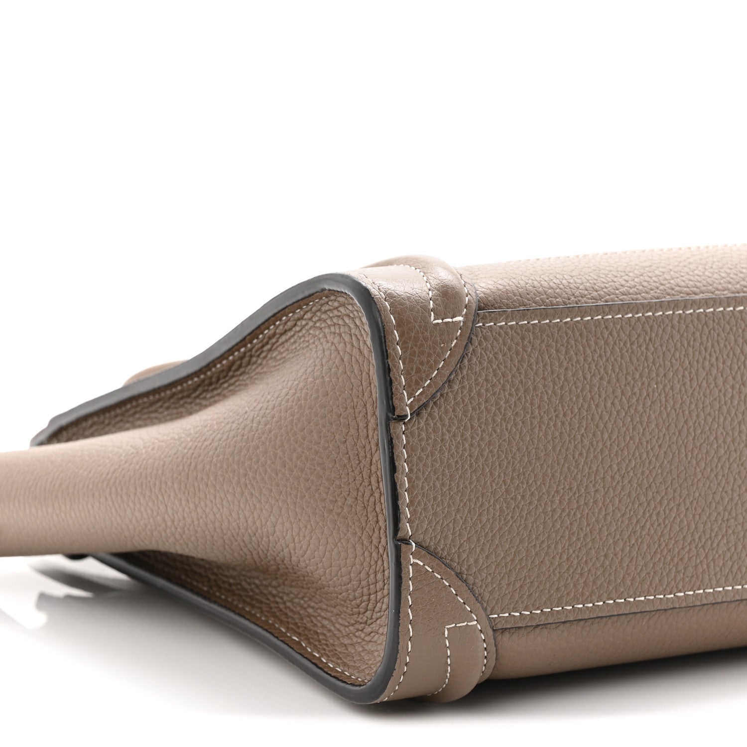 Drummed Calfskin Nano Luggage Souris