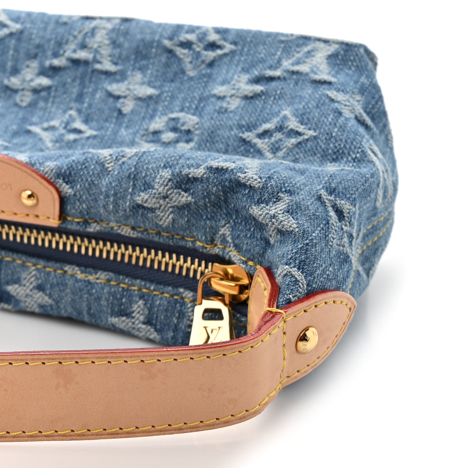 Monogram Denim Hills Pochette Blue