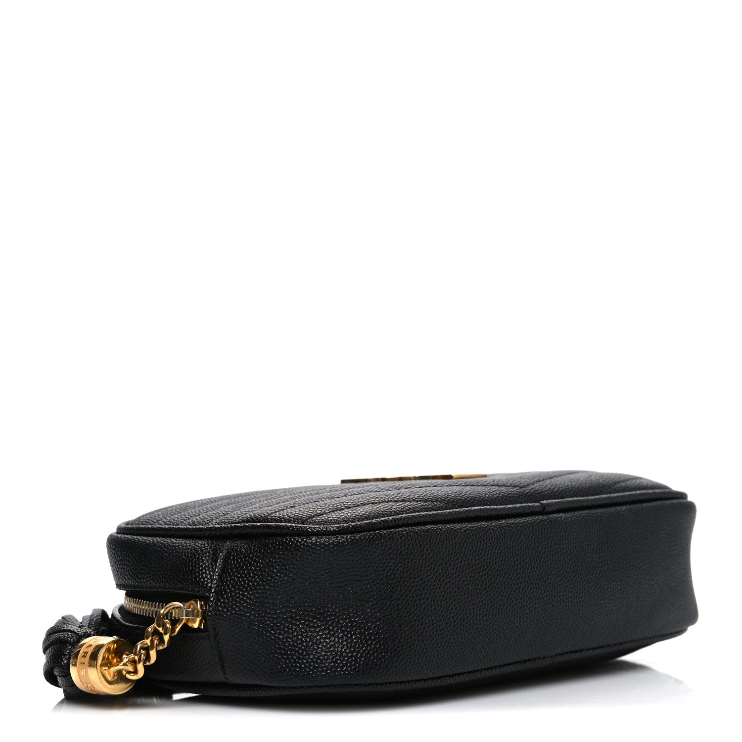 Grain De Poudre Matelasse Monogram Mini Lou Camera Bag Black