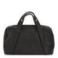 Calfskin Chevron CC All Day Long Boston Brown