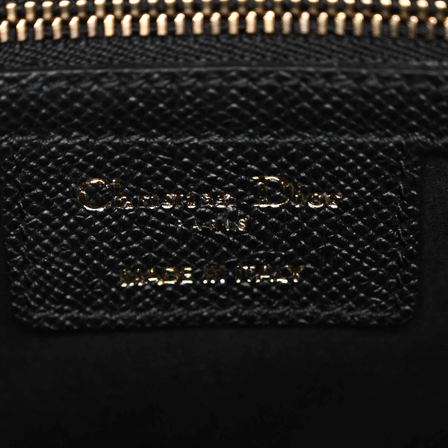 Grained Calfskin Saddle Bag With Strap Black