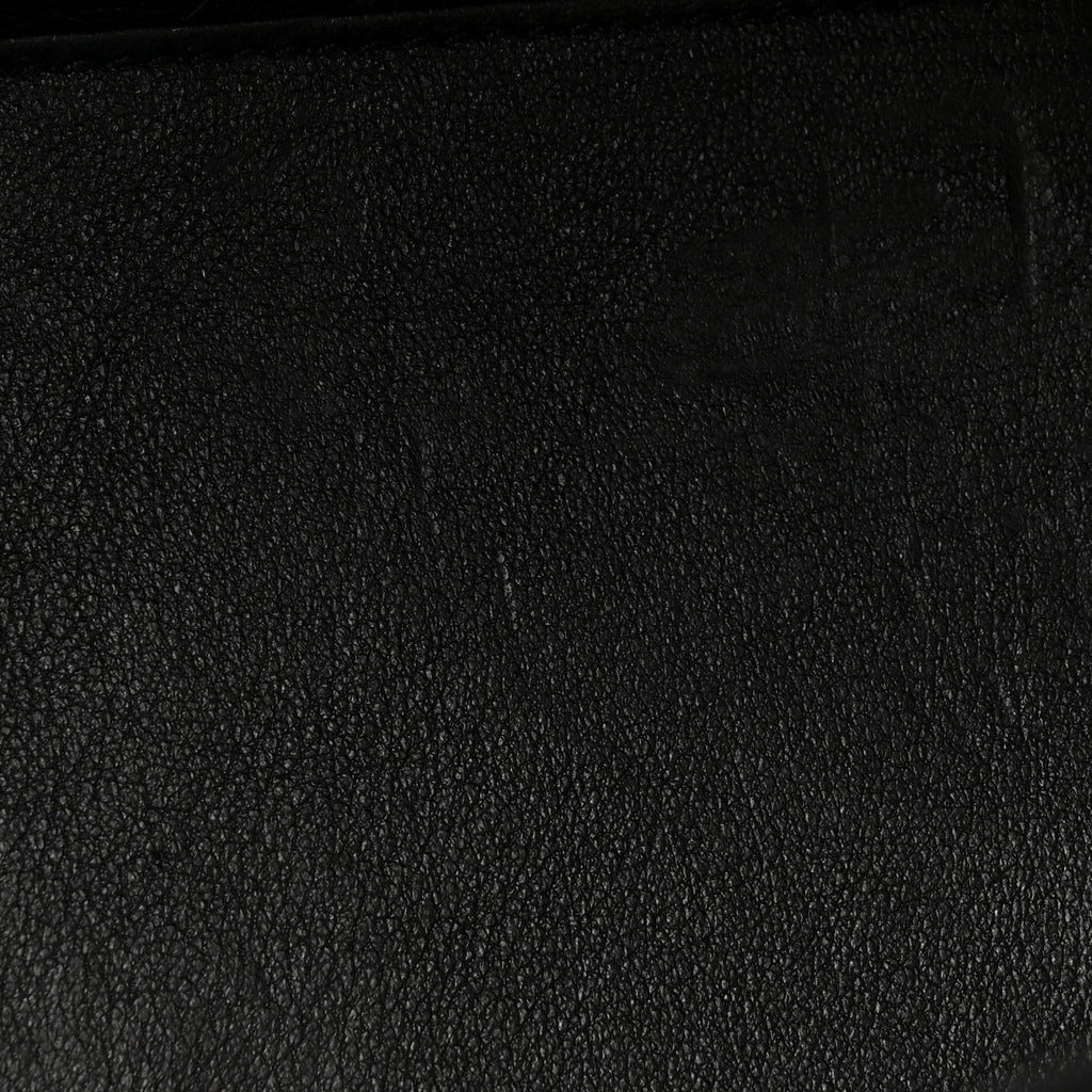 Baby Grained Calfskin Nubuck Micro Tri-Color Luggage White