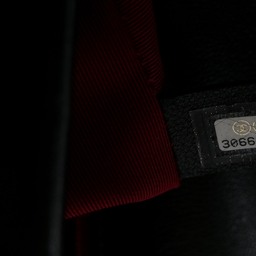 Shiny Goatskin Quilted Medium Chanel 19 Flap Black