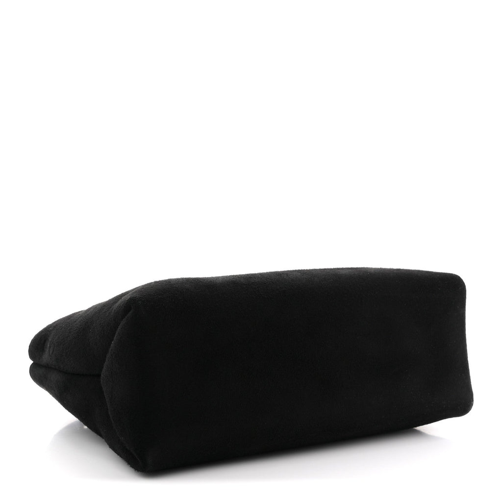 Suede Lina Crossbody Bag Black