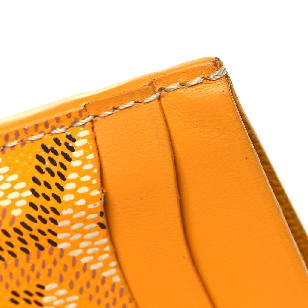 Goyardine Saint Sulpice  Holder Yellow