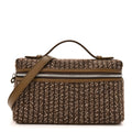 Cashmere Extra Pocket Pouch L19 Mocha Latte Ebony