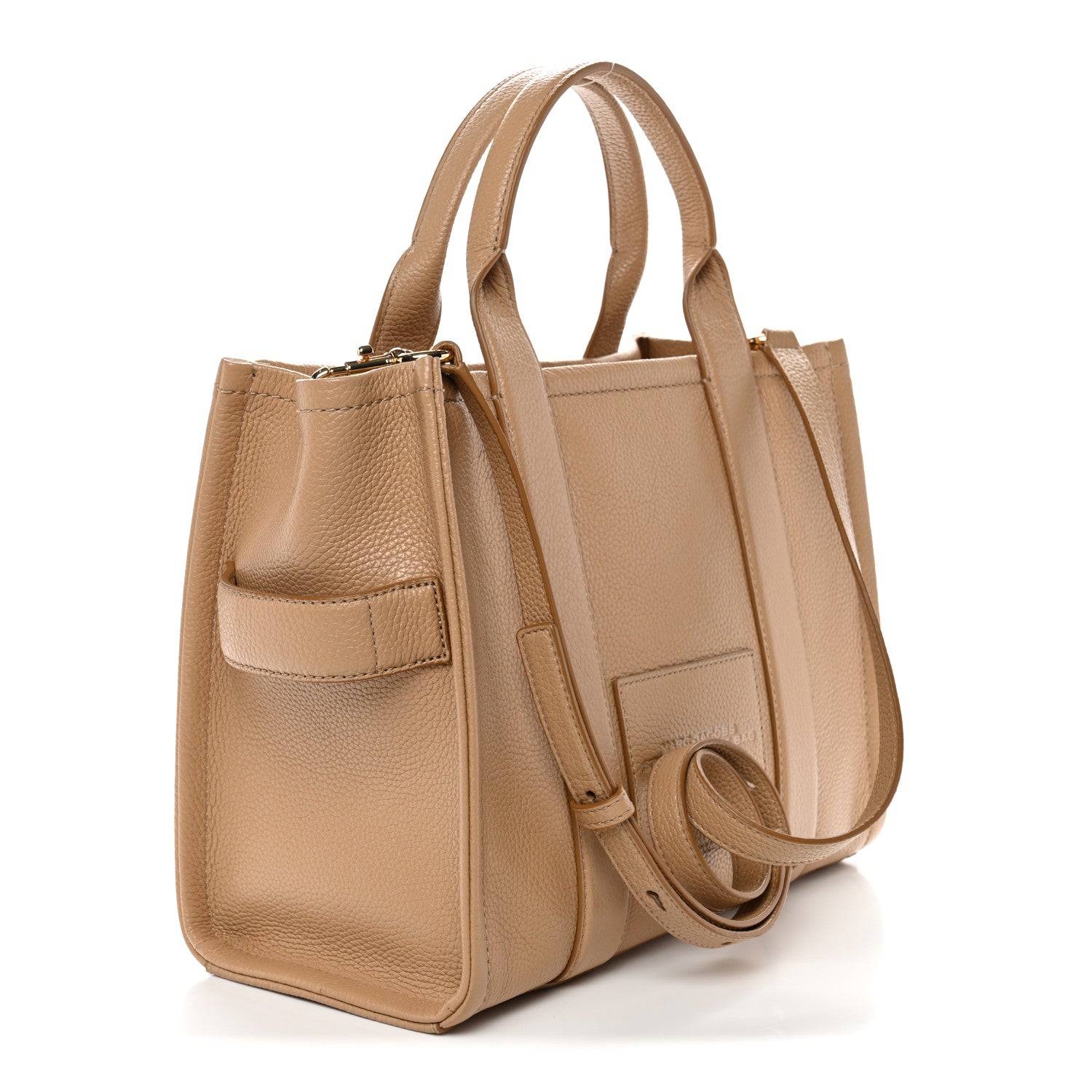 Grained Calfskin Medium The Tote Bag Camel