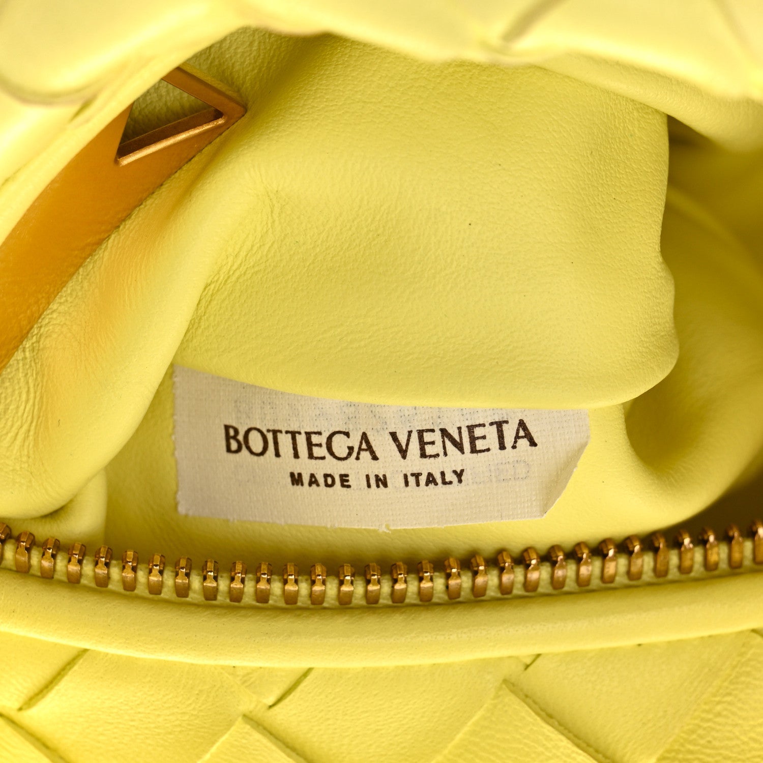 Nappa Intrecciato Mini Jodie Lantern