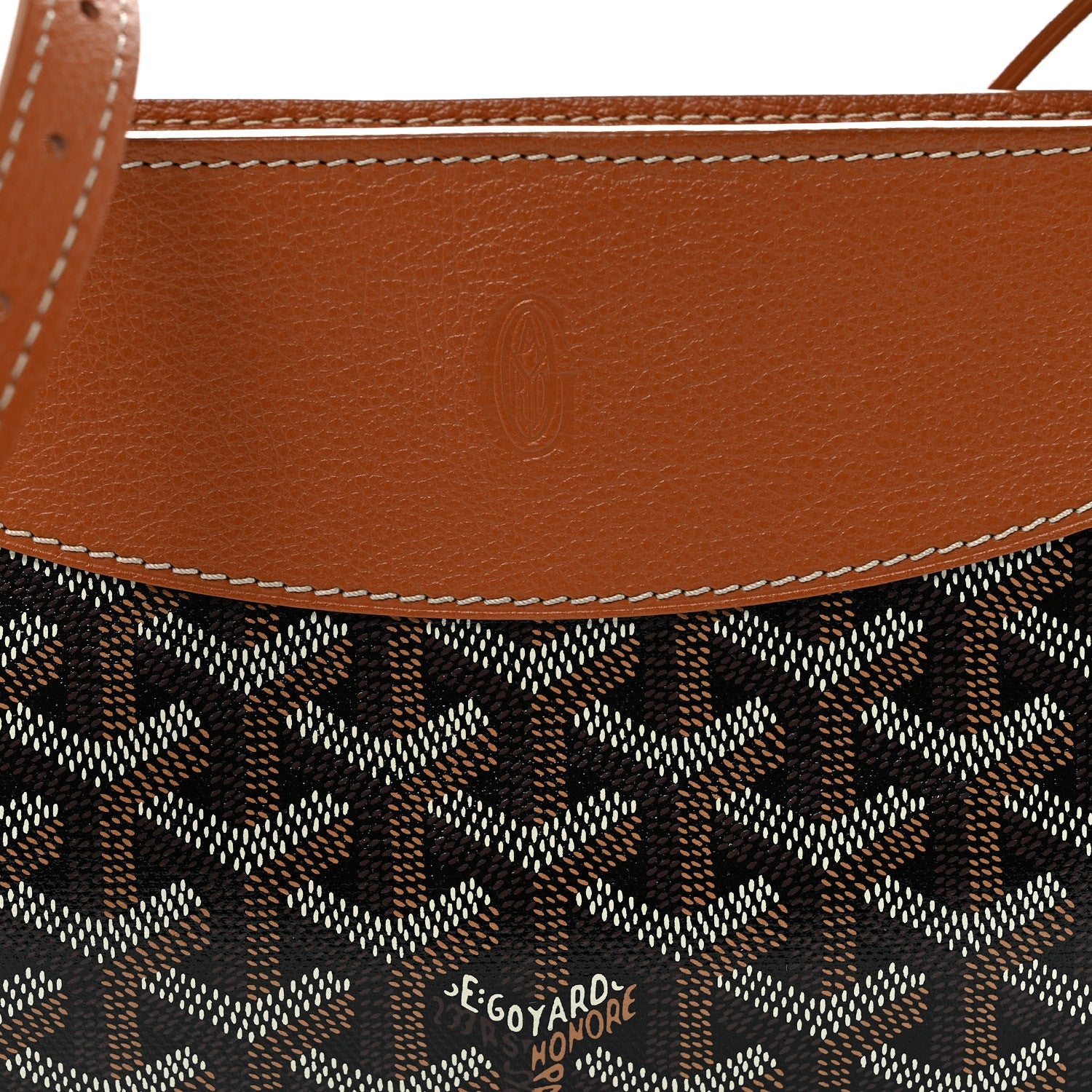 Goyardine Hirondelle Black Gold