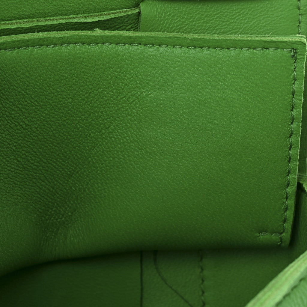 Lambskin Maxi Intreccio Candy Cassette Crossbody Bag Parakeet