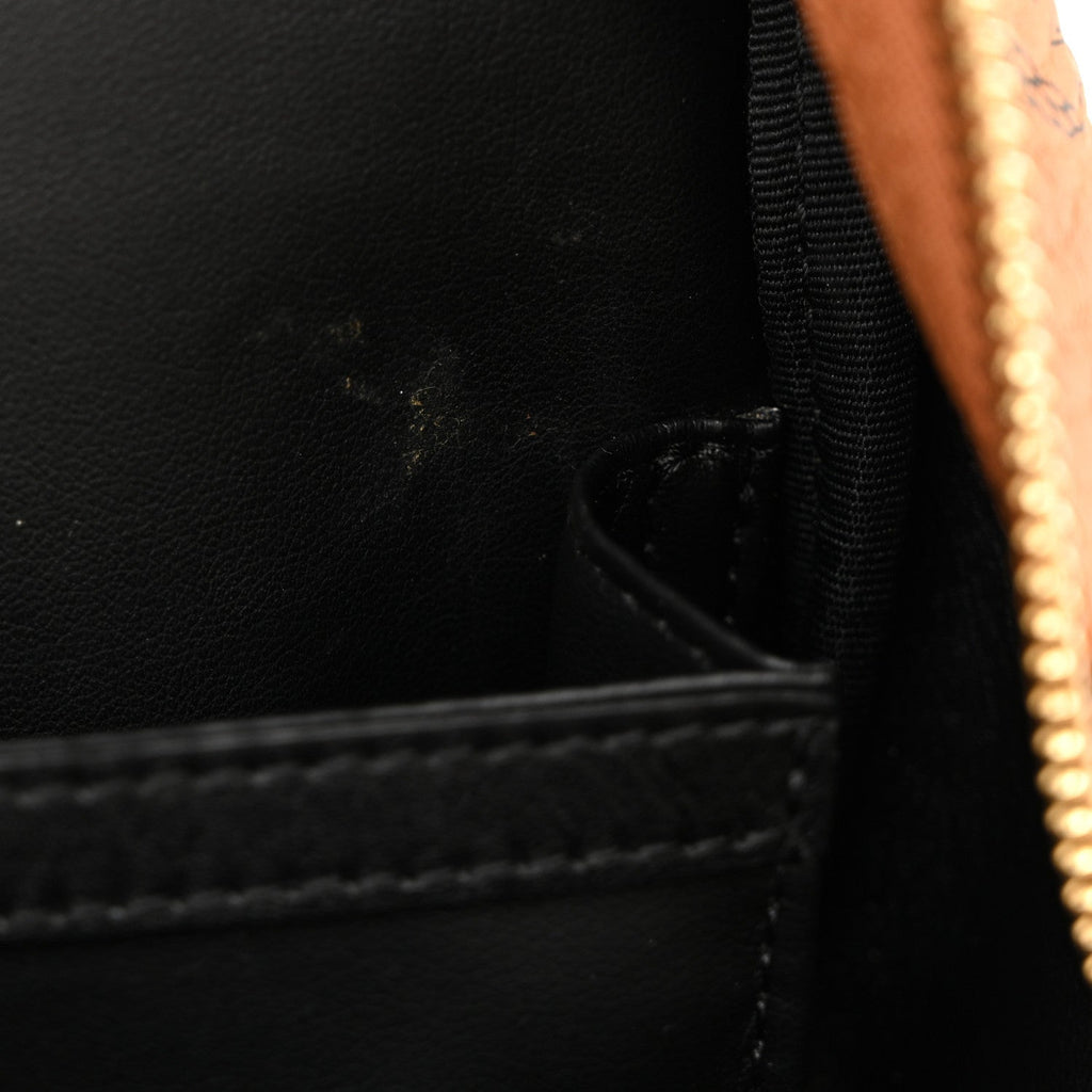 Visetos Small Side Stud Stark Backpack Cognac