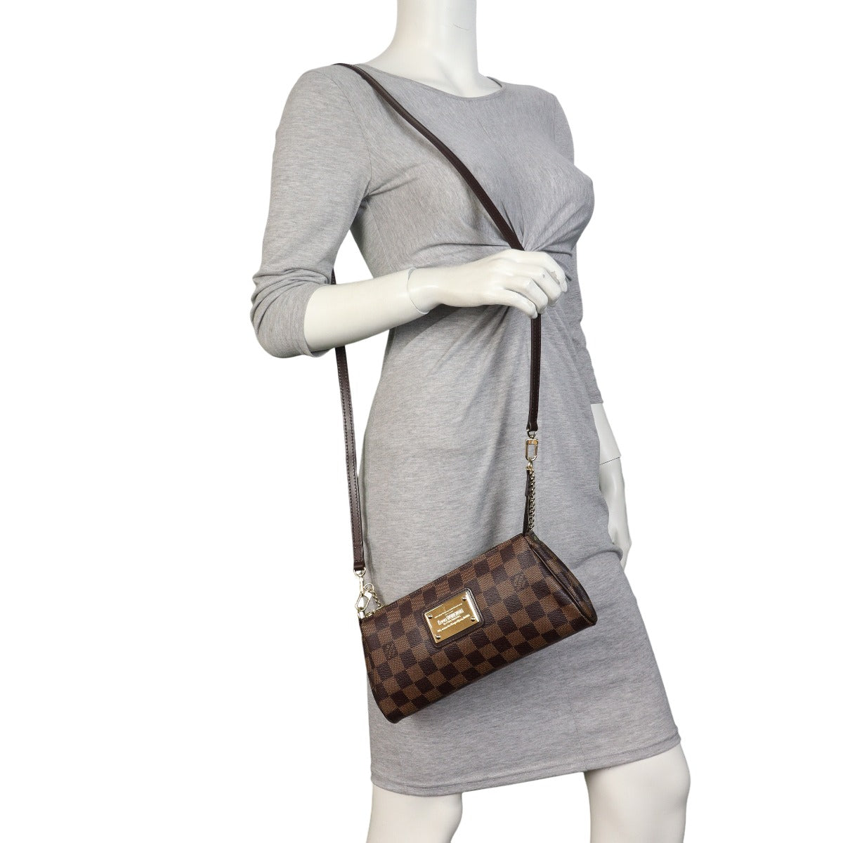 Louis Vuitton Eva Pochette Damier Ebene