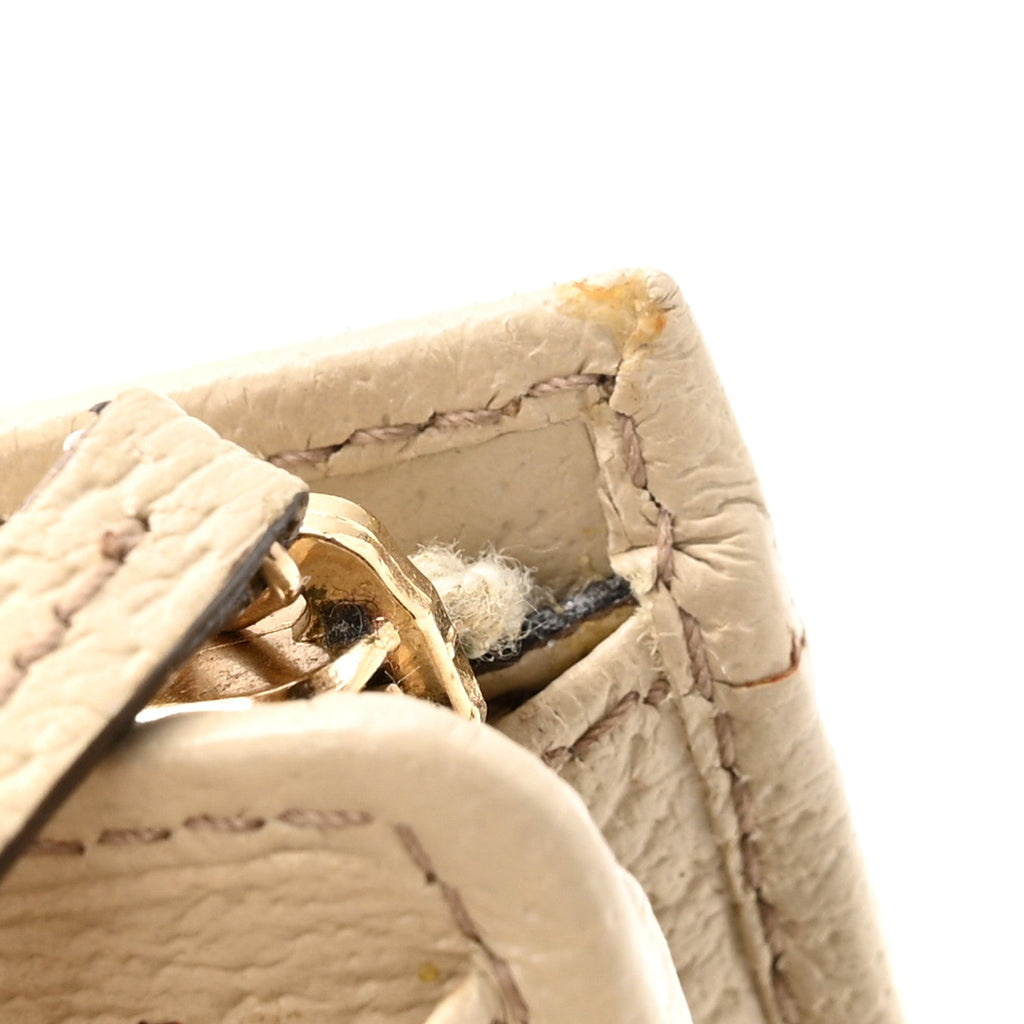 Monogram Two Fold Wallet Beige