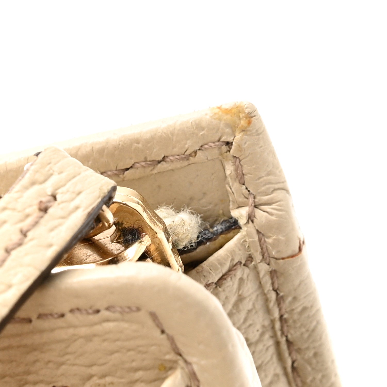 Monogram Two Fold Wallet Beige