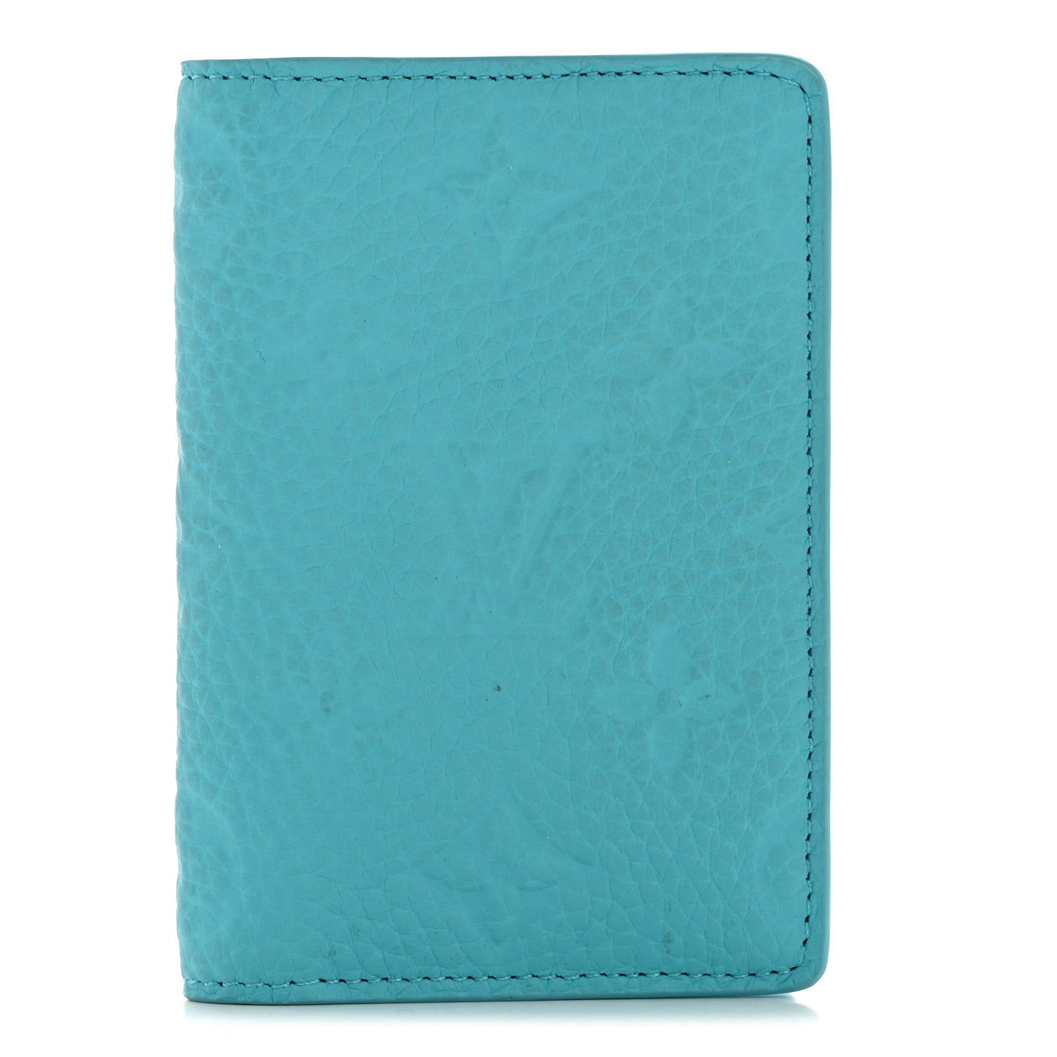 Taurillon Monogram Pocket Organizer Turquoise