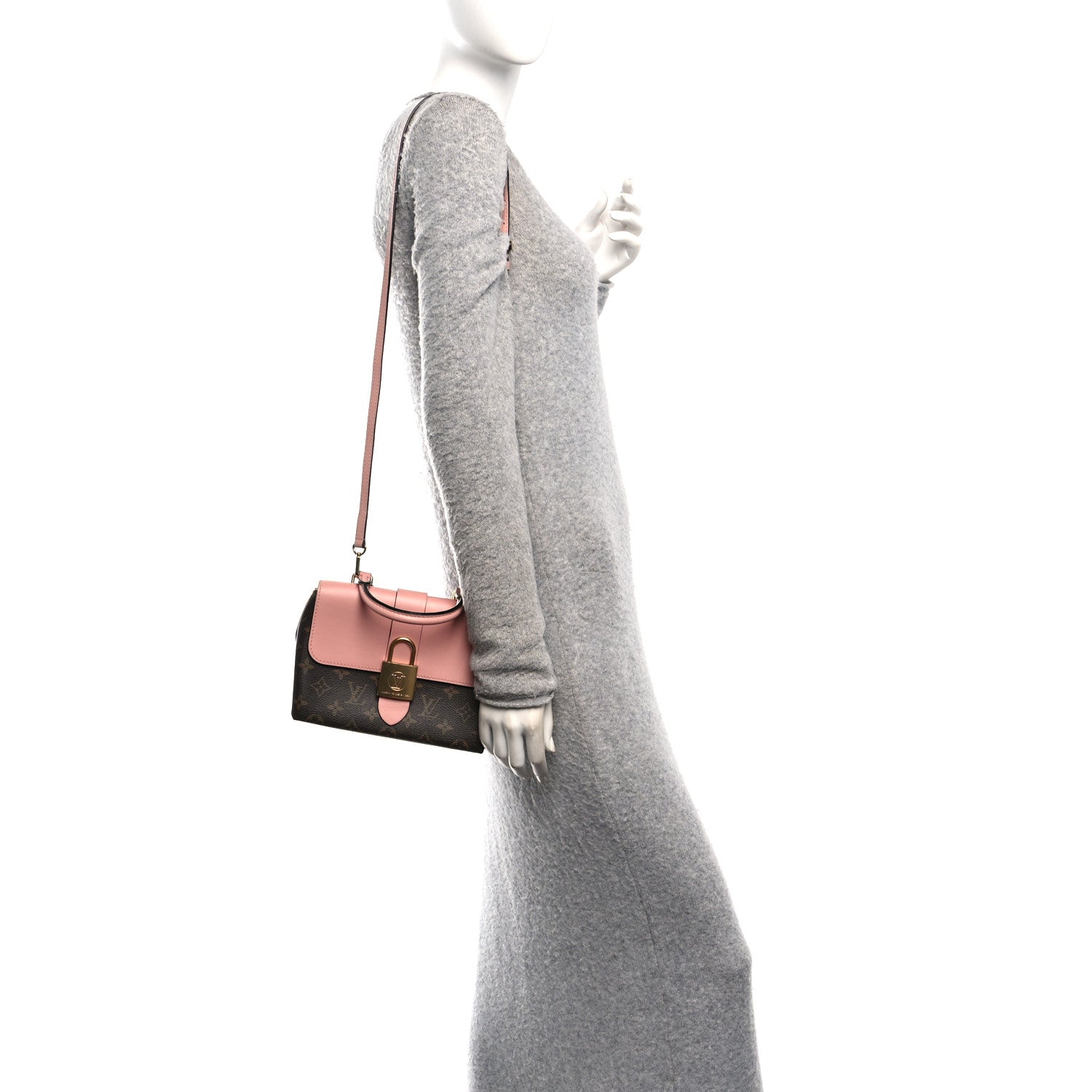 Monogram Locky BB Rose Poudre