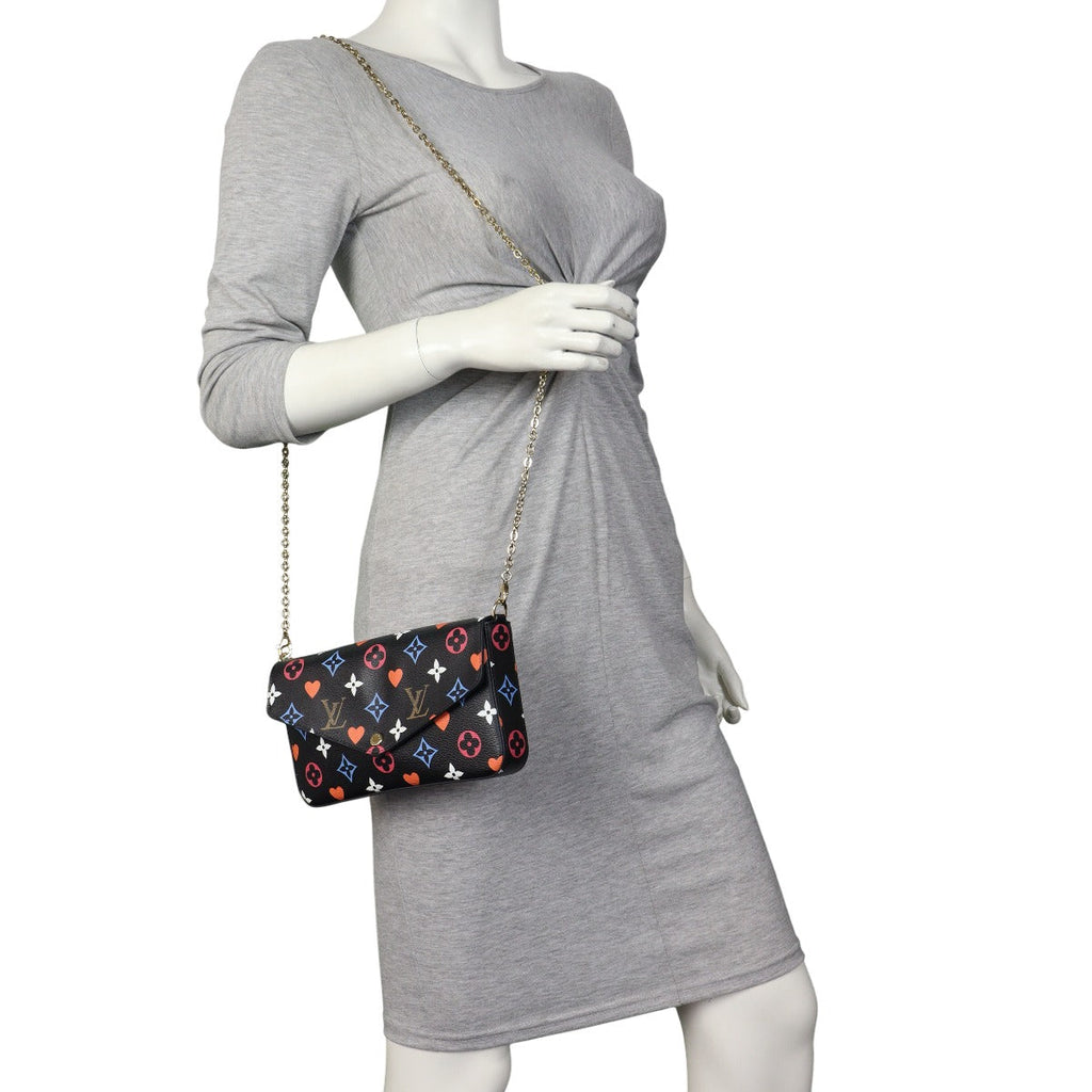 Louis Vuitton Pochette Felicie Monogram Game On