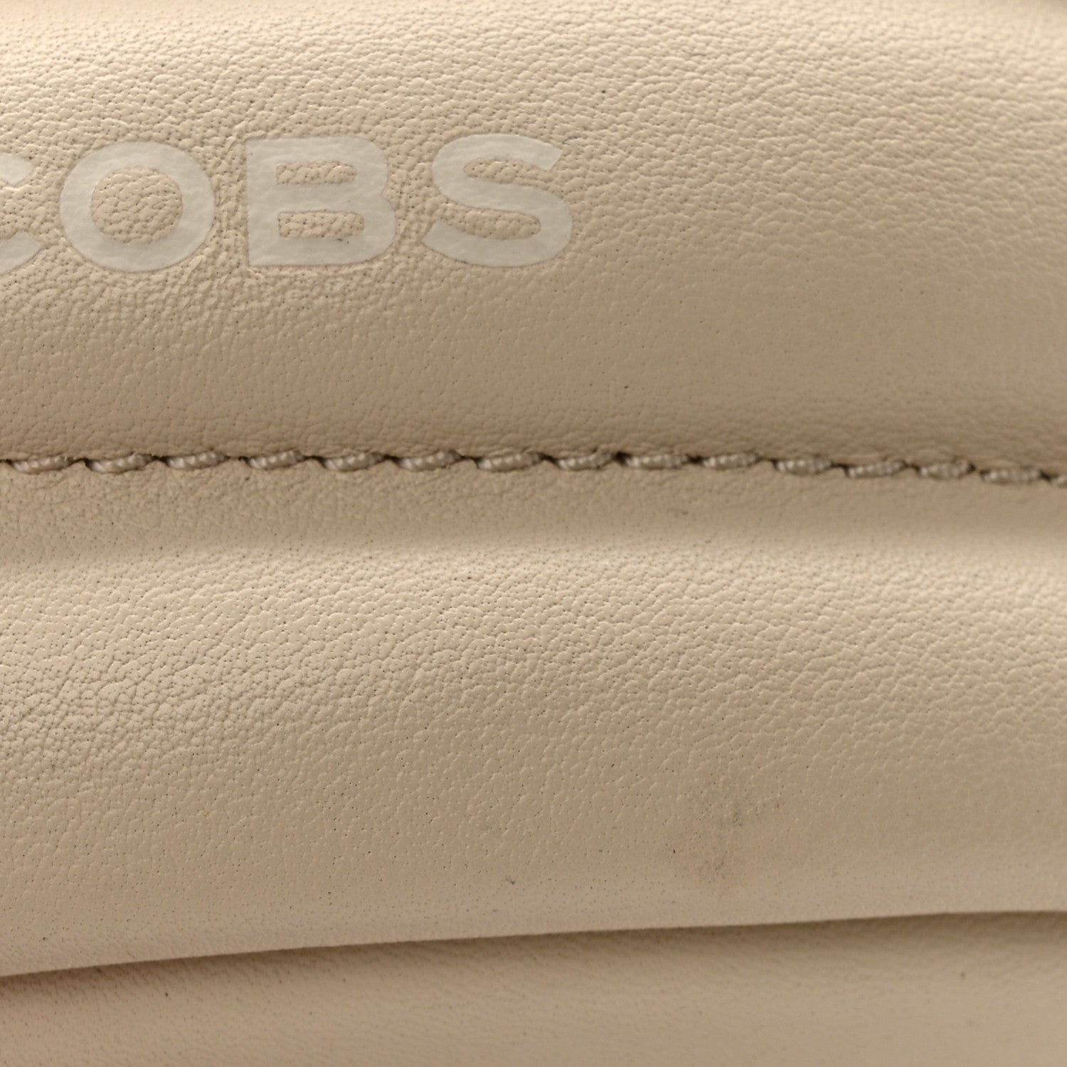 Calfskin Soft Small Bucket Bag Marshmallow