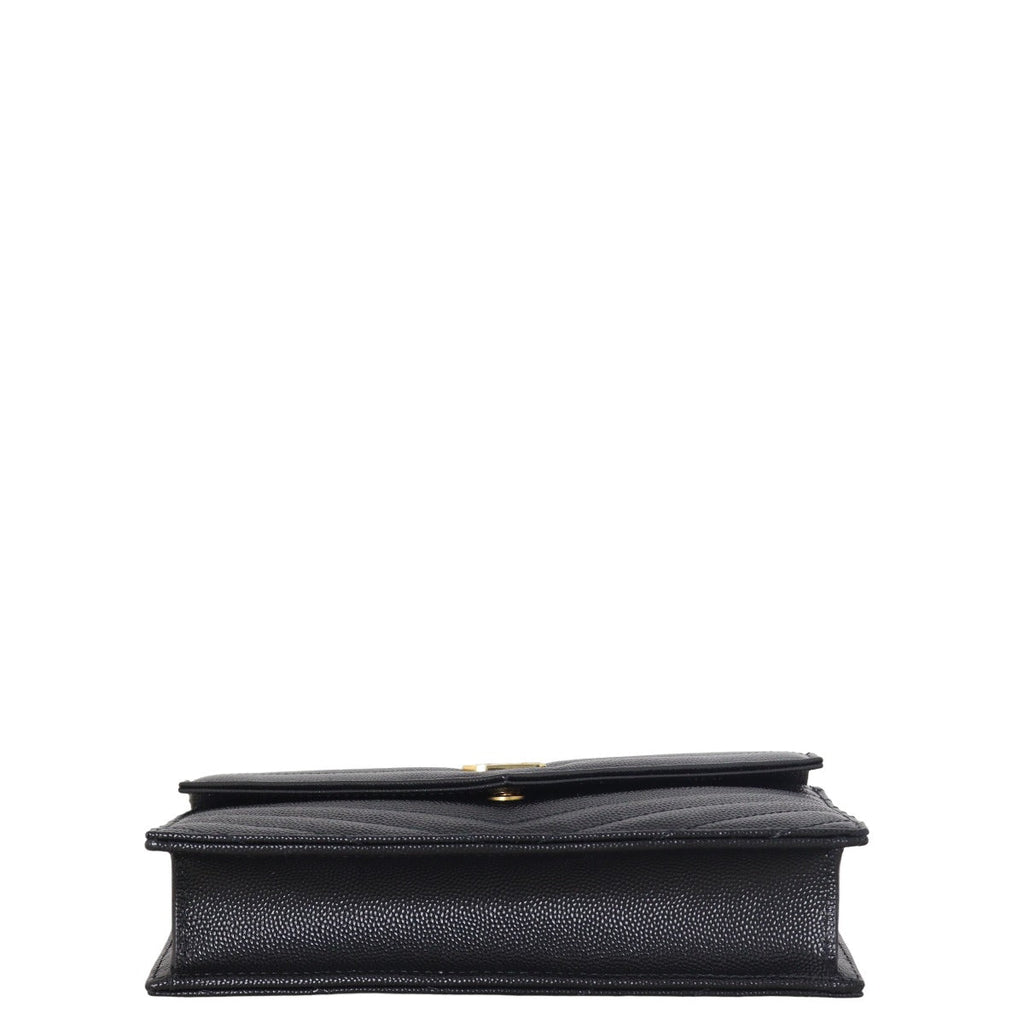 Saint Laurent Cassandre Envelope Chain Wallet