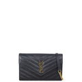Saint Laurent Cassandre Envelope Chain Wallet