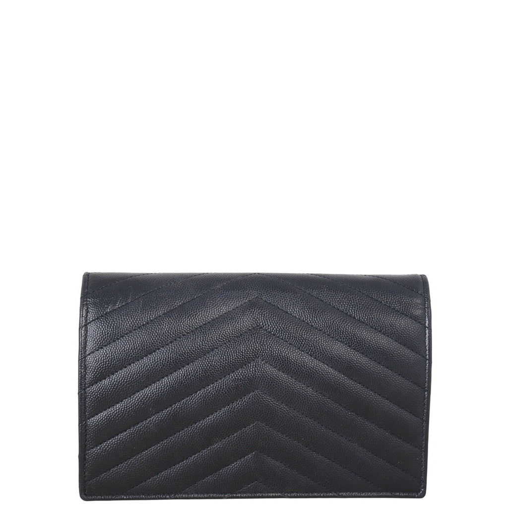 Saint Laurent Cassandre Envelope Chain Wallet