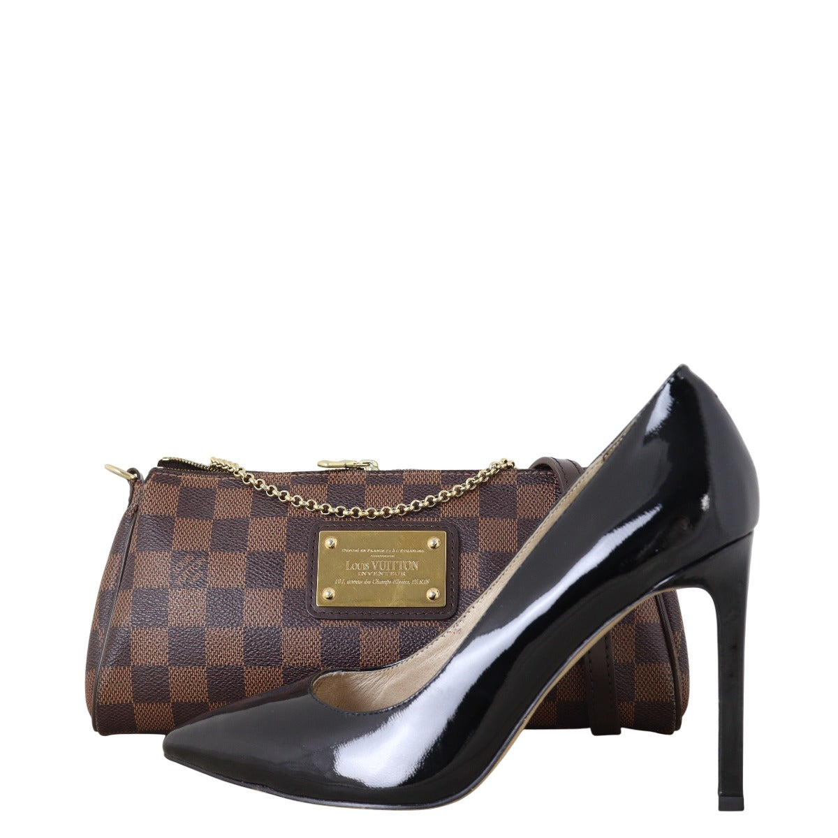 Louis Vuitton Eva Pochette Damier Ebene