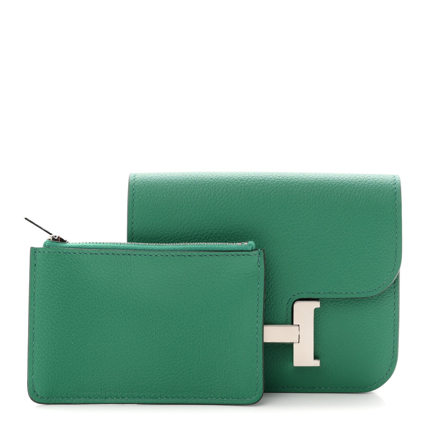 Evercolor Constance Slim Wallet Vert Vertigo