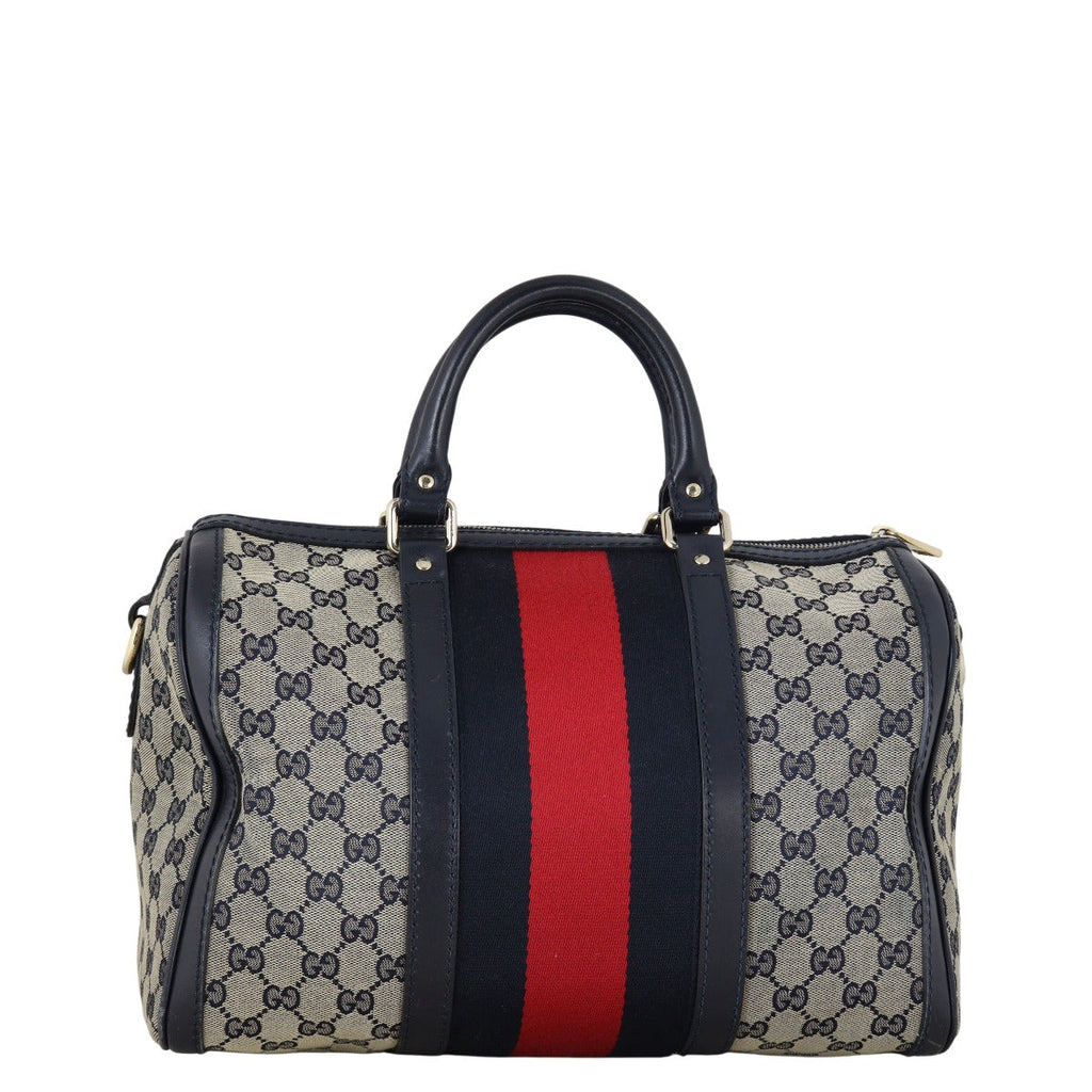Gucci Vintage Web Original GG Boston Bag Medium