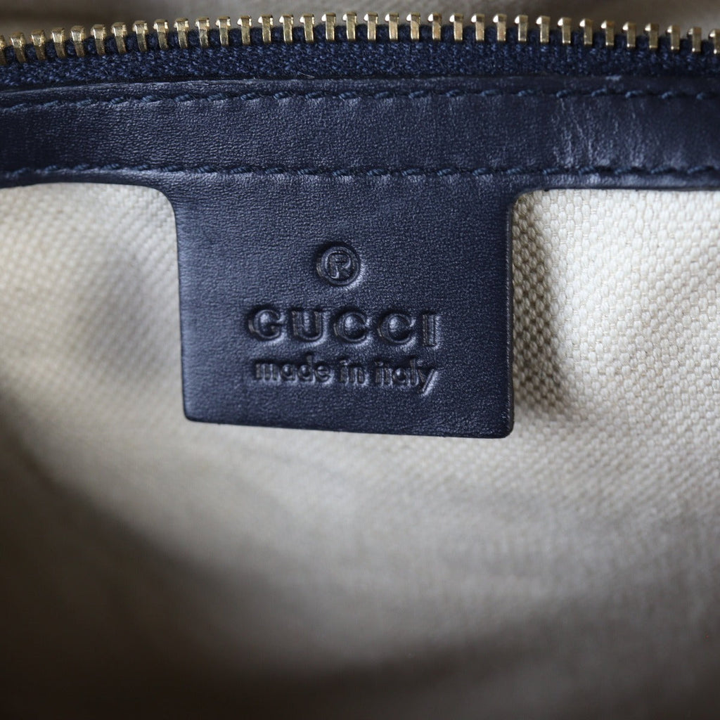 Gucci Vintage Web Original GG Boston Bag Medium