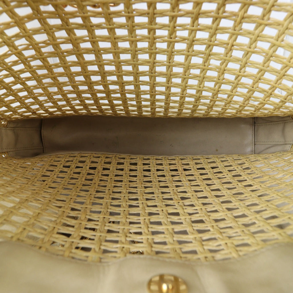 Chanel CC Raffia Tote