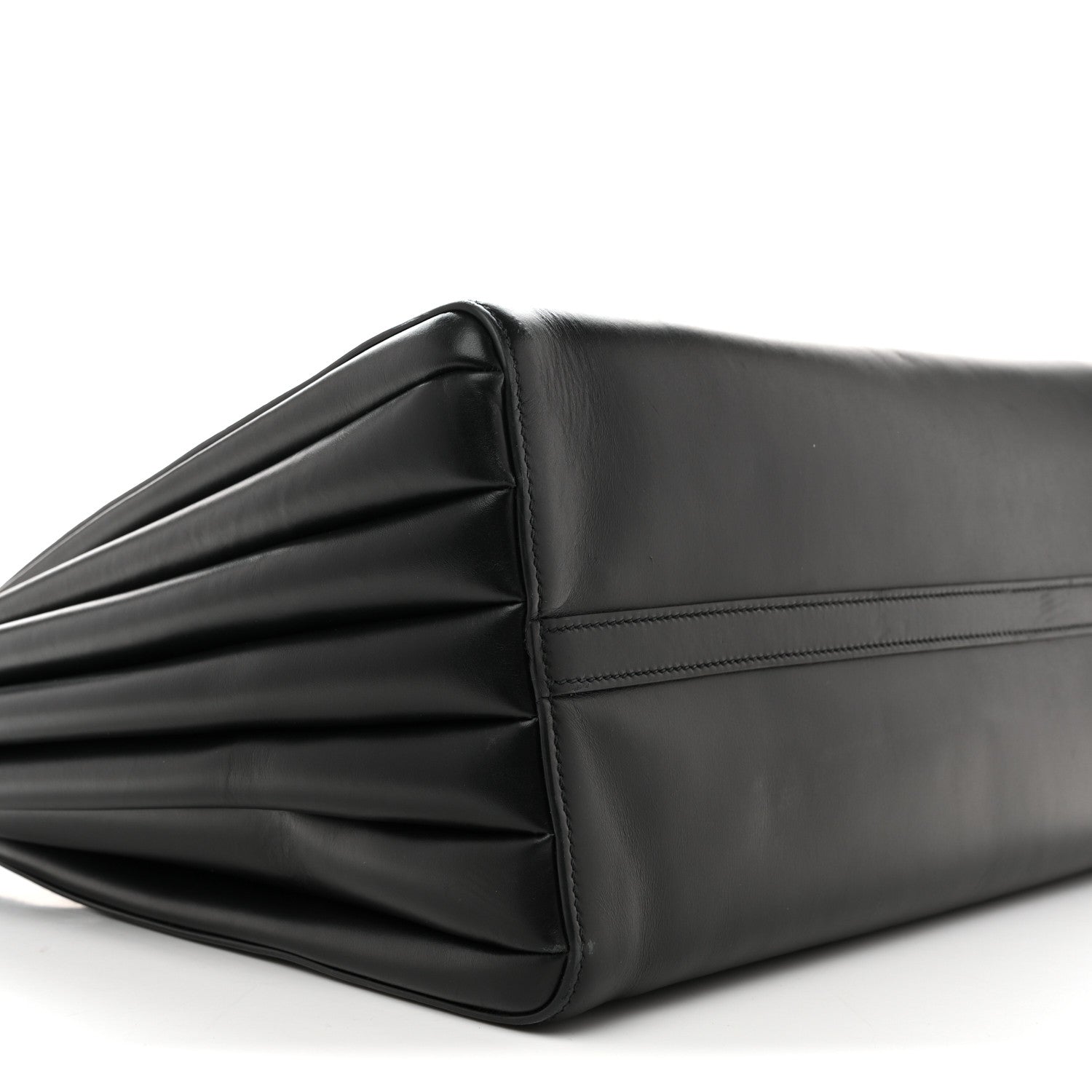 City Calfskin Bibliotheque XL Tote Black