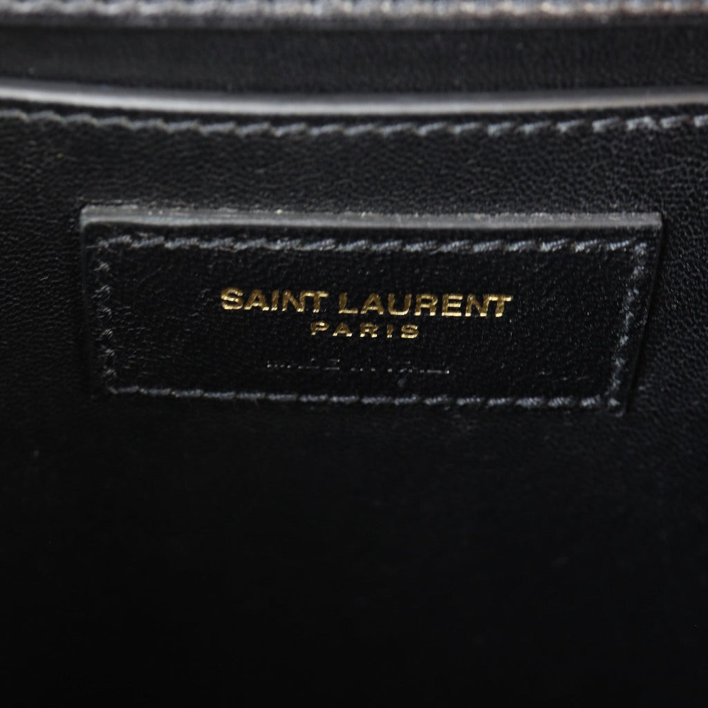 Saint Laurent Kate Chain Bag Medium Suede Crystals