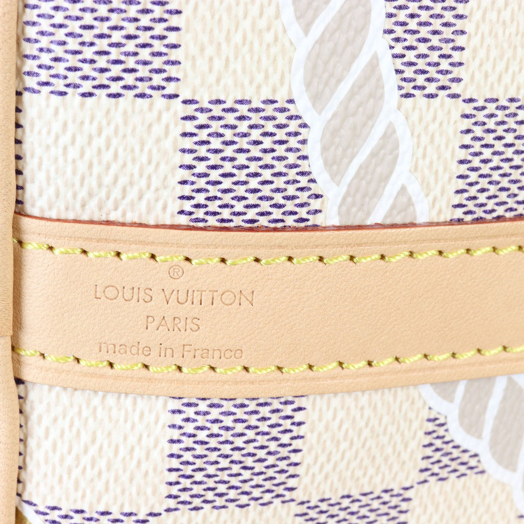 Louis Vuitton Speedy 25 Bandouliere Damier Azur Nautical Ropes