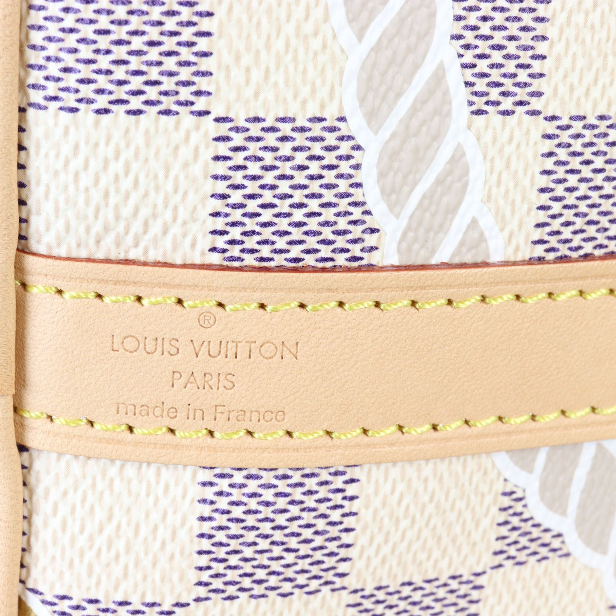 Louis Vuitton Speedy 25 Bandouliere Damier Azur Nautical Ropes