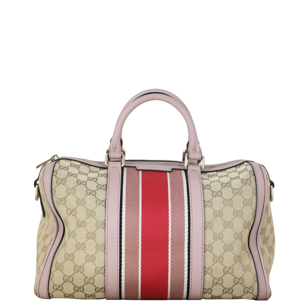 Gucci Vintage Web Original GG Boston Bag Medium