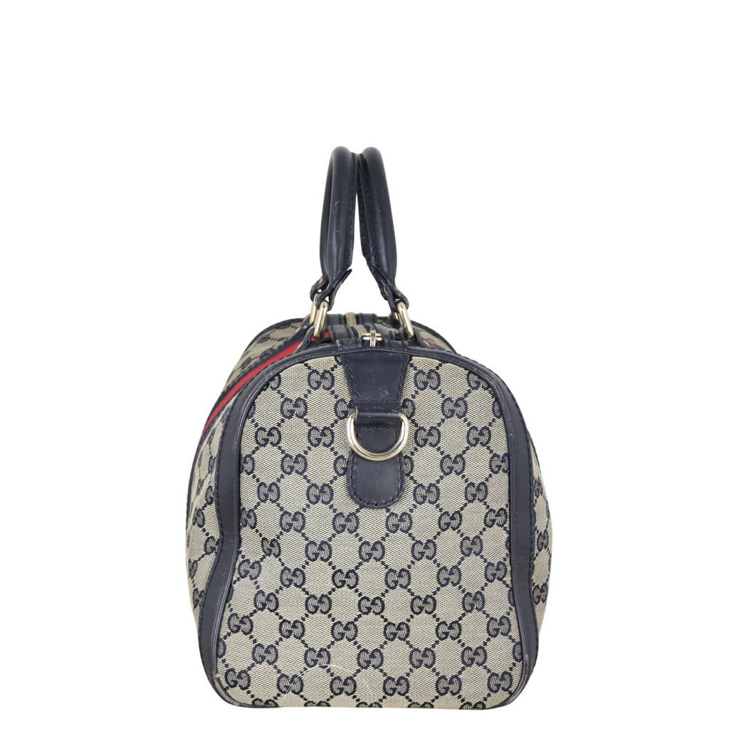 Gucci Vintage Web Original GG Boston Bag Medium