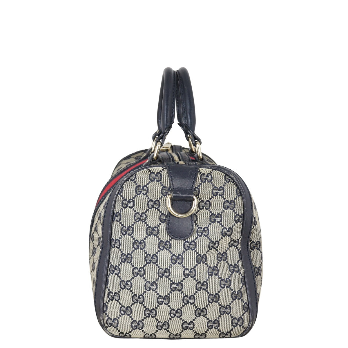 Gucci Vintage Web Original GG Boston Bag Medium