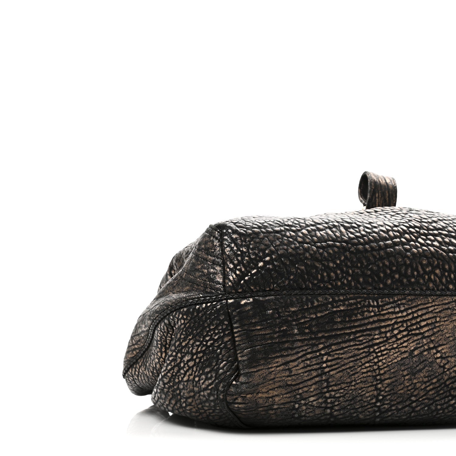 Metallic Nappa Nuvolata Bimetal Spy Bronze Black
