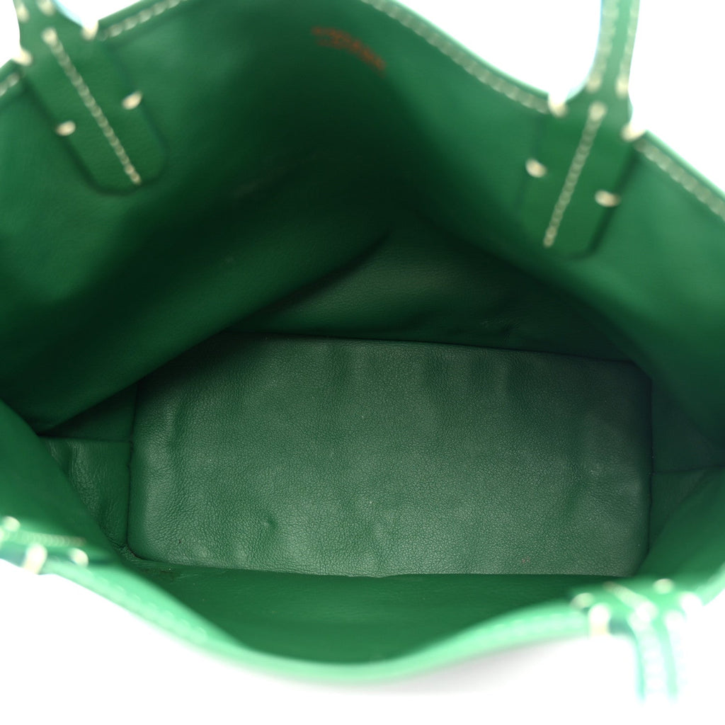 Goyardine Reversible Mini Anjou Green
