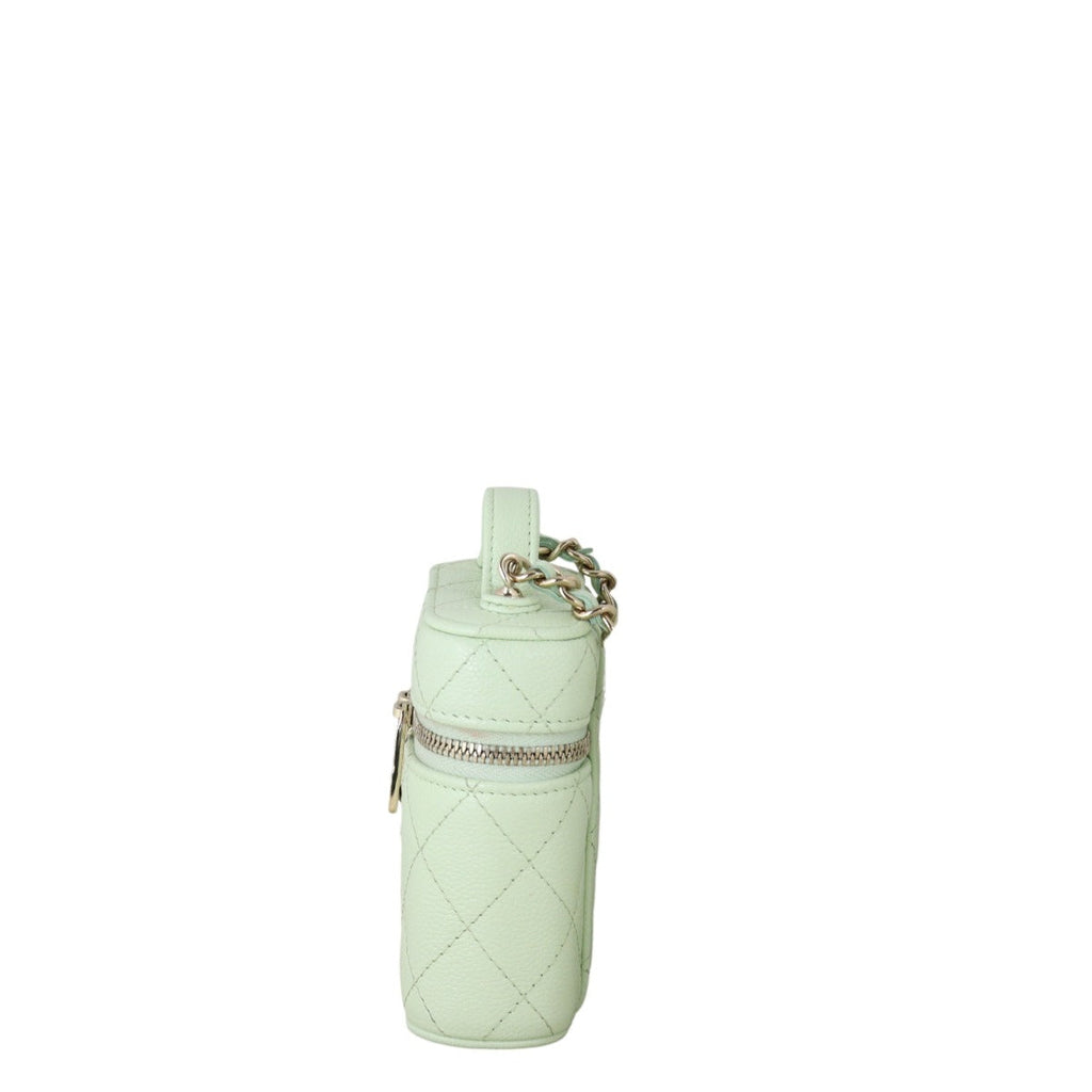 Chanel Top Handle Vanity Case Chain Bag