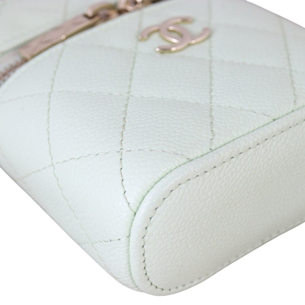 Chanel Top Handle Vanity Case Chain Bag
