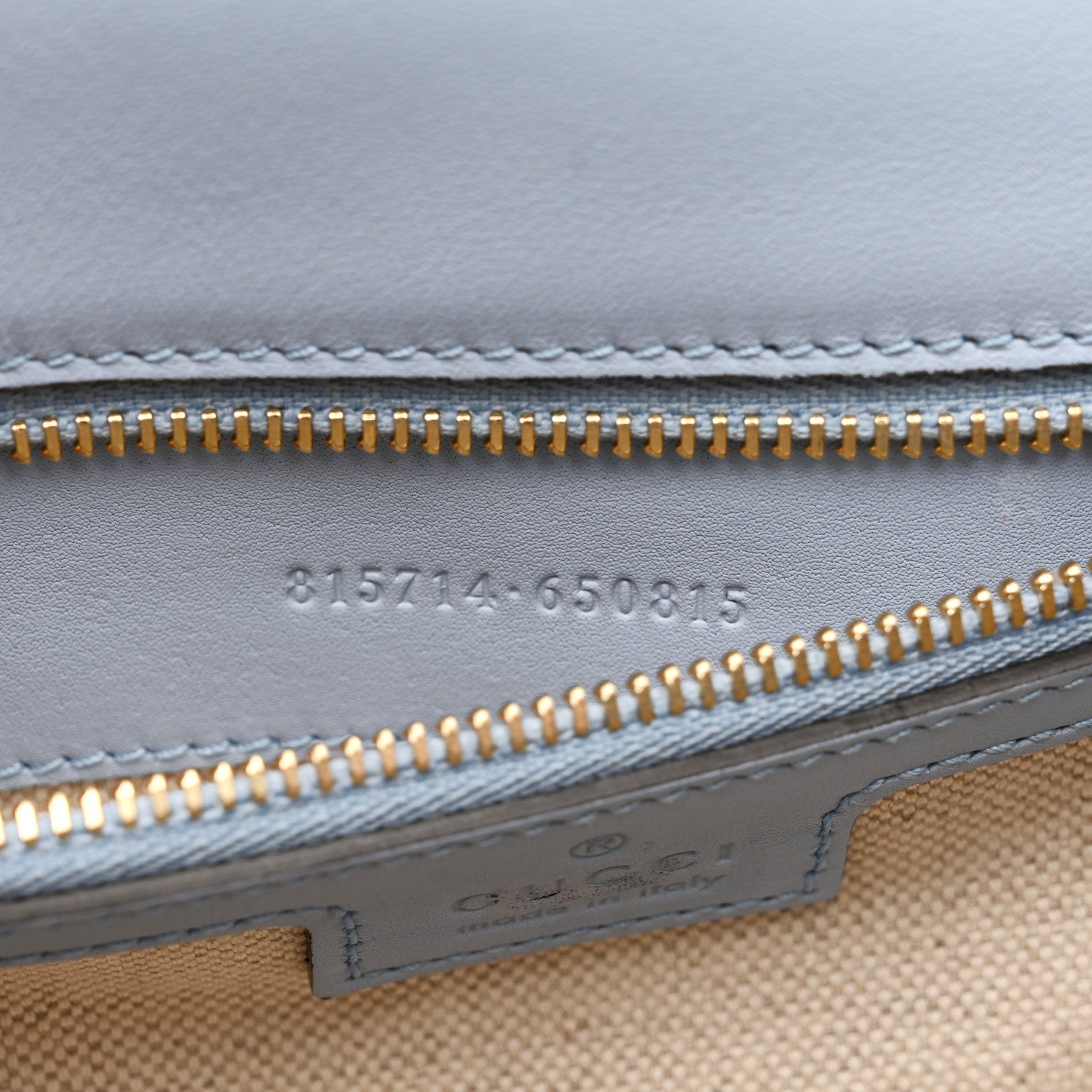 Roxy Calfskin Medium Blondie Top Handle Bag Cloudy Blue