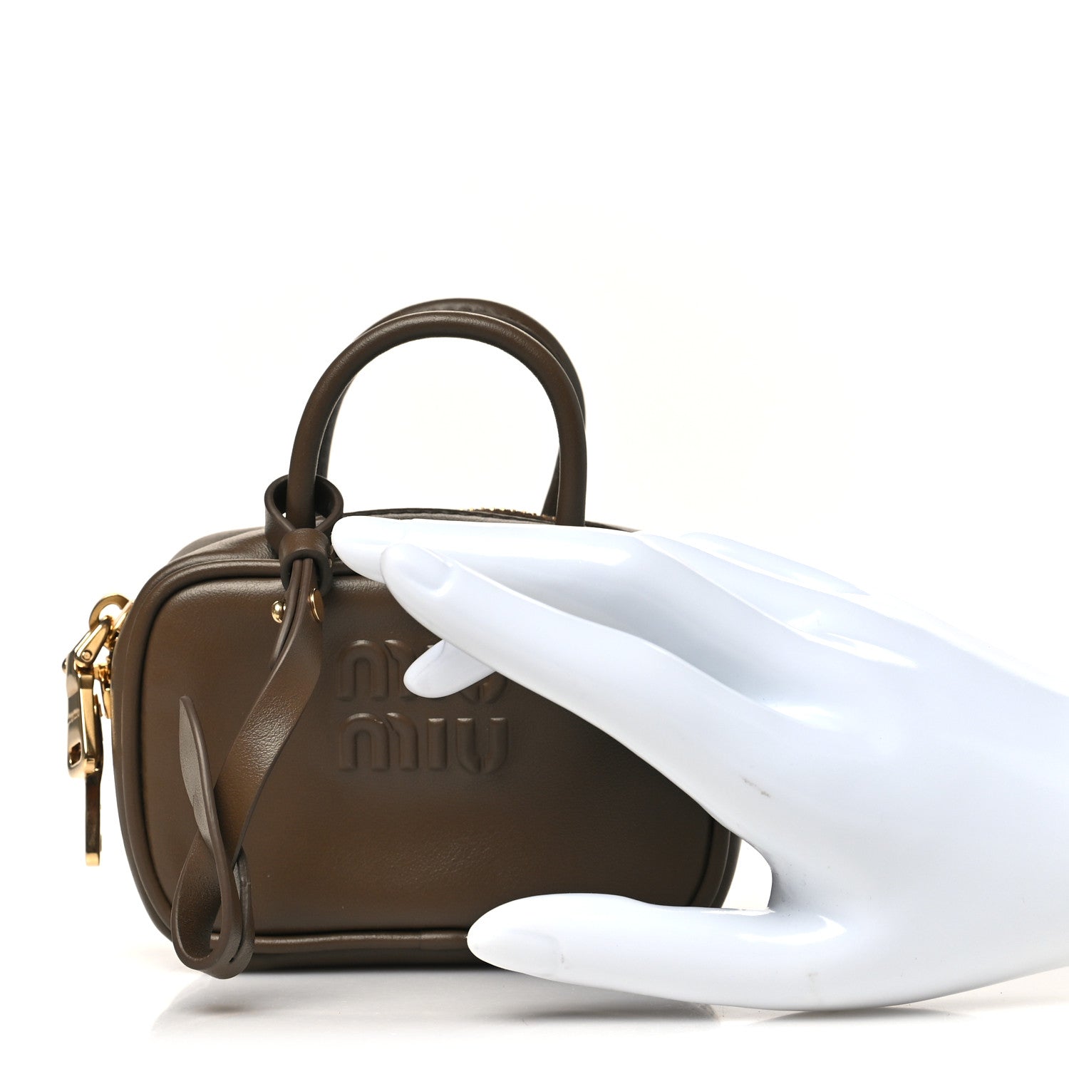 Calfskin Beau Micro Bag Tundra