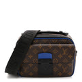 Monogram Macassar S Lock Messenger Blue