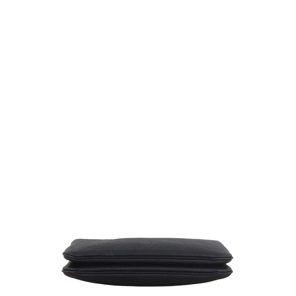 Louis Vuitton Double Zip Pochette Monogram Empreinte