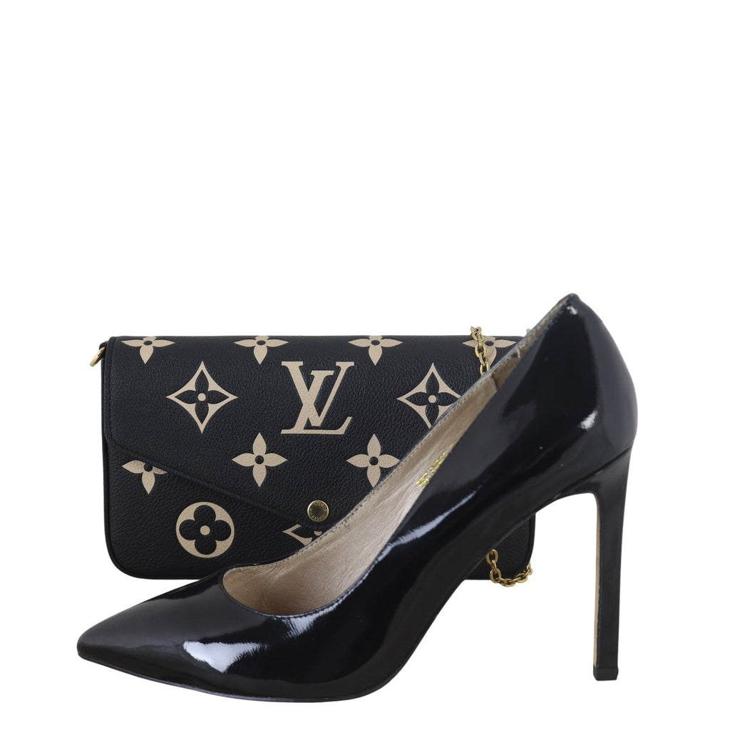 Louis Vuitton Pochette Felicie Monogram Empreinte Giant Bicolour